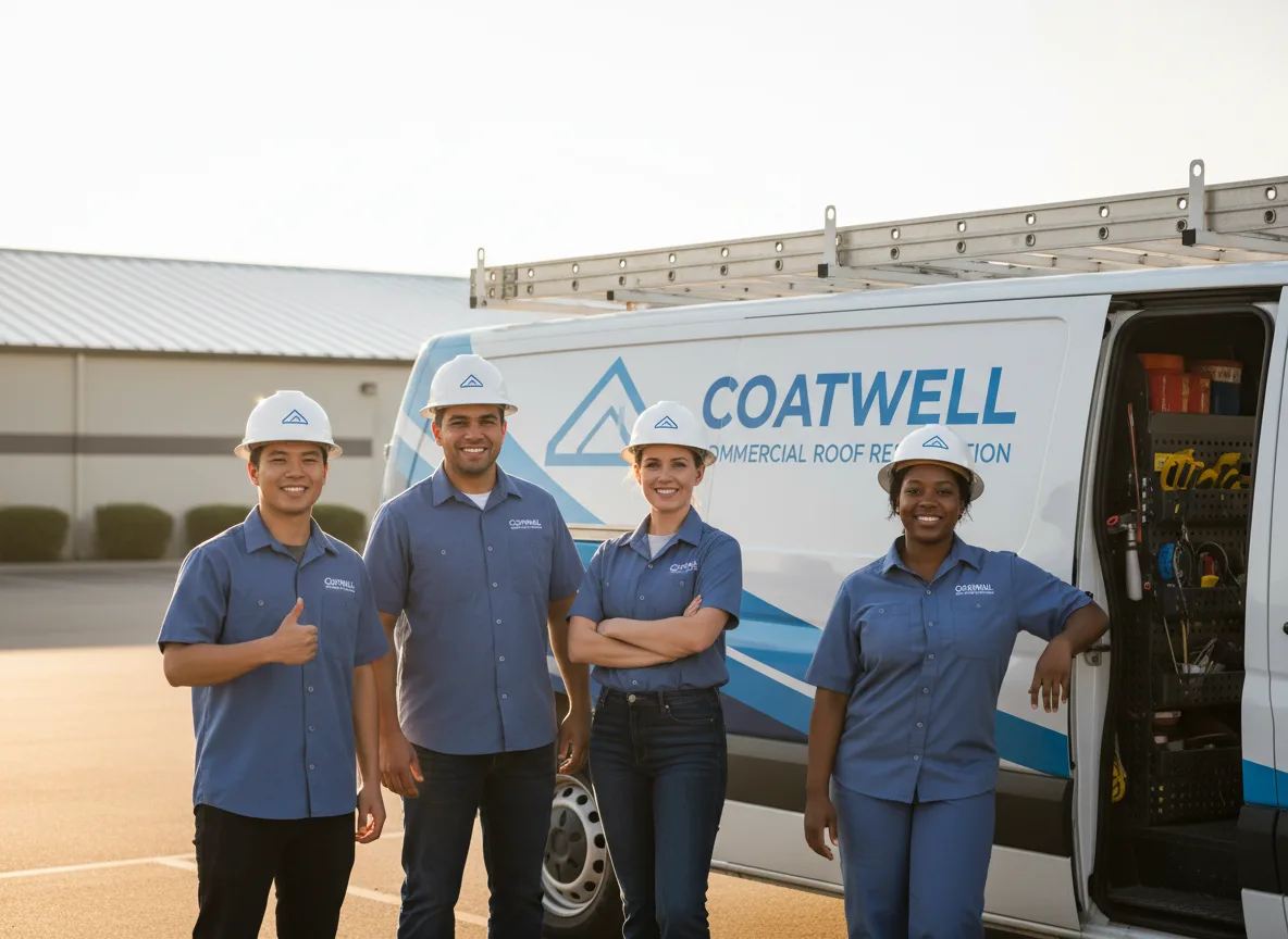 Commercial roof coating company in Summit Station, PA